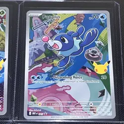 Litten, Popplio, Rowlet 1st Partner Pokemon Gen 7 with sticker! - Image 4