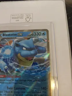 Blastoise ex - 030/142 Stellar Crown Double Rare Pokemon - NM/MINT - Image 4