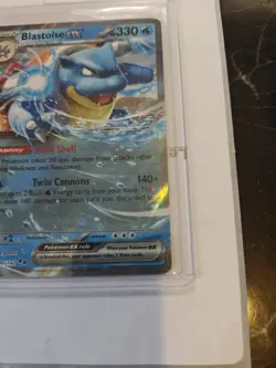 Blastoise ex - 030/142 Stellar Crown Double Rare Pokemon - NM/MINT - Image 5