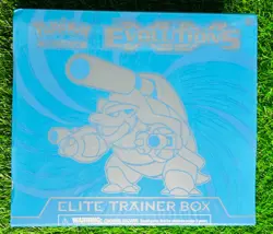 Pokemon XY Evolutions Blastoise ETB Elite Trainer Box Factory Sealed - Image 1