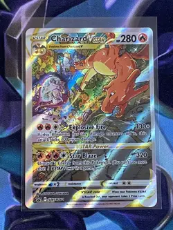 Charizard VSTAR SWSH262 Holo Black Star Promo Card Sword & Shield Pokemon Card - Image 1
