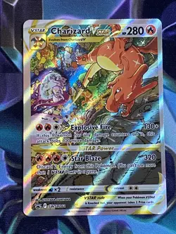 Charizard VSTAR SWSH262 Holo Black Star Promo Card Sword & Shield Pokemon Card - Image 2