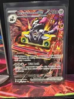 Pokemon TCG Revaroom EX Scarlet & Violet Obsidian Flames 224/197 Ultra Rare NM - Image 1