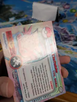 Pokemon Topps Series 1 Clefable #36 Chrome Tekno NM 🔥 - Image 3