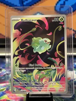 Bulbasaur 133/132 Illustration Rare Mega Evolution Are Set Pokemon Near Mint - Image 1