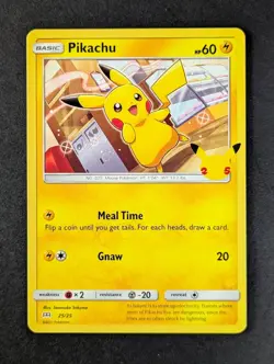 2021 Pokemon PIKACHU #25/25 McDonald's Collection 2021 Promo English (B) - Image 1