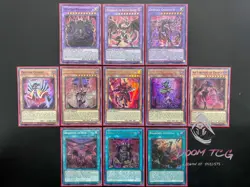 Yugioh! Despia Core Deck GFP2-EN097, MP22-EN155, BODE-EN038 SCR 1st Ed - Image 1