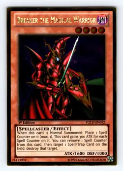 Yugioh Breaker the Magical Warrior PGLD-EN052 Gold Rare - NM 💎 - Image 1