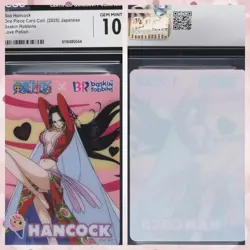 2025 One Piece Japanese Baskin Robbins Boa Hancock LOVE POTION - CGC 10 GEM MINT - Image 1