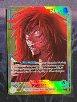 Kalgara (098) (Parallel) OP08-098 One Piece Two Legends Leader Near Mint - Image 1