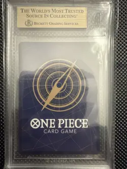 Monkey.D.Luffy Manga OP11-118 A Fist of Divine Speed Secret Rare Foil BGS 9.5 - Image 2