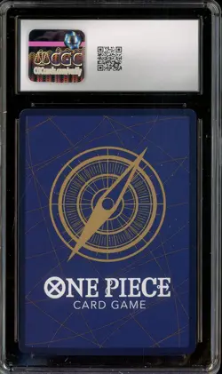 2024 One Piece JPN Purple Monkey D. Luffy ST18-005 Luffy-Tarou Super Rare CGC 9 - Image 2