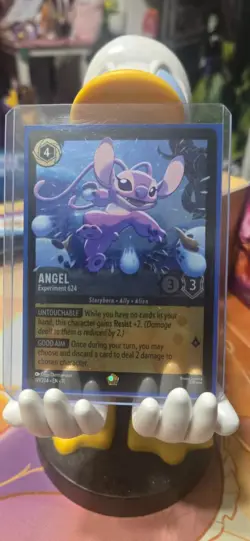 Disney Lorcana Winterspell #191/204 Angel - Experiment 624 | Legendary Cold Foil - Image 2