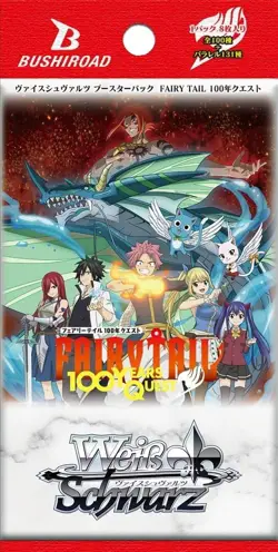 Bushiroad Weiss Schwarz Fairy Tail 100 Year Quest Booster Box 12 Packs NEW - Image 2