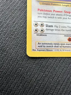 Pokemon TCG Dragonite Fossil 19/62 Non-Holo Unlimited Rare Card MP - Image 5