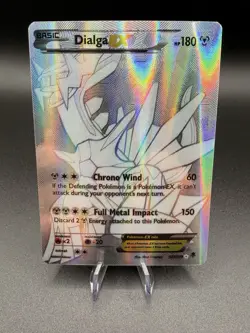 Pokemon TCG Dialga EX Full Art 122/119 Secret Rare Card XY Phantom Forces - Image 1