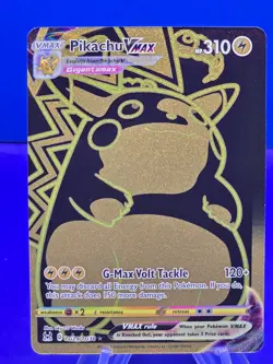 Pokemon Pikachu TCG Lost Origin VMAX Gold Holo Card TG29/TG30 2022 NM! - Image 1