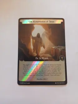 🔥 2025 Sacred Legacy "The Resurrection of Jesus" Foil card 083/100 - Image 1