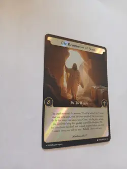 🔥 2025 Sacred Legacy "The Resurrection of Jesus" Foil card 083/100 - Image 2