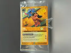 Disney Lorcana Lilo-Escape Artist Promo Foil 25/P2-EN-6 Promo Card SEALED - Image 1