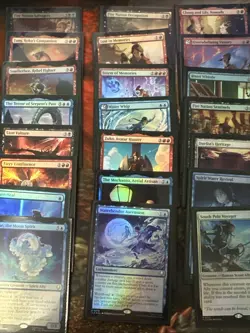 Mtg Avatar All Foil Rare Lot 22 Cards - Image 1