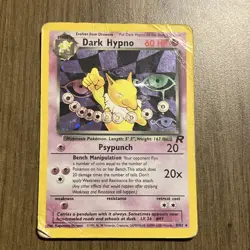 Pokemon Dark Hypno Team Rocket 9/82 Holo Rare 60 HP Stage 1 Unlimited Card - Image 1
