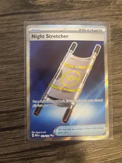 Pokemon Mega Evolution ME01 Night Stretcher Ultra Rare Card 173/132 - Image 1