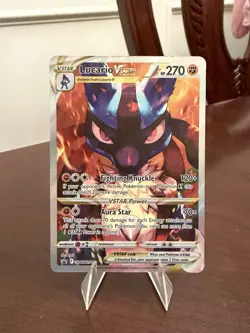 Pokemon Lucario VSTAR SWSH291 Crown Zenith ETB Sword & Shield Promo Card MP - Image 1