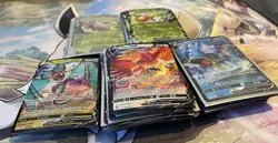 200+ EX / V Holo Foils Rare Pokemon Card Full Art Bulk Lot - Image 2