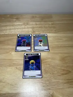 (3) KINGDOM HEARTS TCG Disney Cards White Mushroom, Rare Truffle & Black Fungus - Image 1