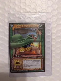 Bandai One Piece CCG Card Yosaku The Bounty Hunter With A Forehead Pad Holo - Image 1
