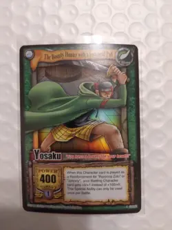 Bandai One Piece CCG Card Yosaku The Bounty Hunter With A Forehead Pad Holo - Image 2