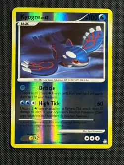 Pokemon Card TCG Kyogre 32/146 Legends Awaken Reverse Holo Rare 2008 - Image 1
