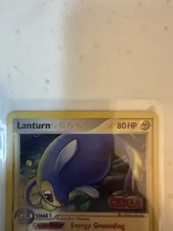 Lanturn 15/108 EX Power Keepers Rare Reverse Holo Stage 1 Pokemon Card HP 80 50 - Image 2