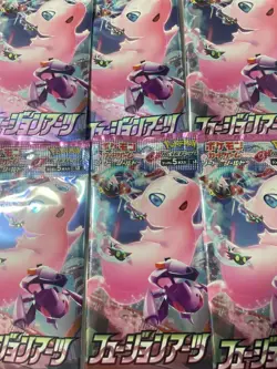 "5Packs" Pokemon Card Sword & Shield Fusion Arts Booster TCG Japan Japanese - Image 2