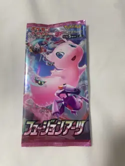 "5Packs" Pokemon Card Sword & Shield Fusion Arts Booster TCG Japan Japanese - Image 3