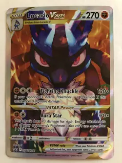 Lucario VSTAR SWSH291 SWSH: Sword & Shield Promo Cards Holo - Image 1