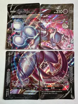 Mewtwo V-UNION [Set of 4] SWSH: Sword & Shield Promo Cards Holo - Image 1