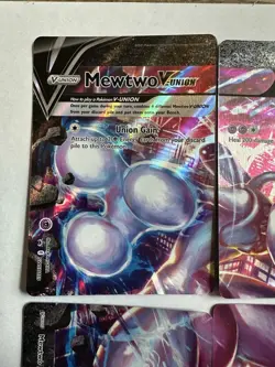 Mewtwo V-UNION [Set of 4] SWSH: Sword & Shield Promo Cards Holo - Image 5