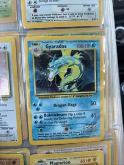 Pokemon TCG Base Set Gyarados Holo Rare Card 6/102 Unlimited - Image 1