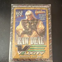 WWE Raw Deal Velocity Goldust Sealed 61-Card Starter Deck Comic Images - Image 1