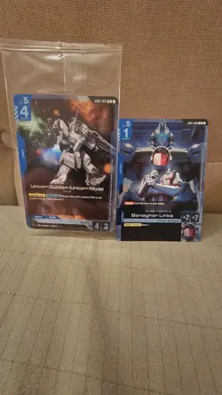 Gundam TCG Card Game *Gundam Unicorn & Banagher Links* Sealed Promo - Image 1
