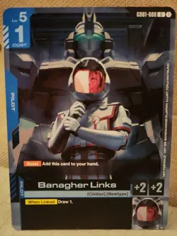 Gundam TCG Card Game *Gundam Unicorn & Banagher Links* Sealed Promo - Image 2