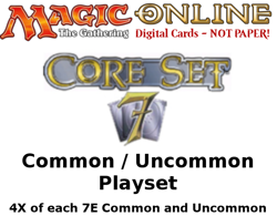 MTGO Magic Online 7E 7th Edition Playset 960 Cards 4x Common/Uncommon - Image 1