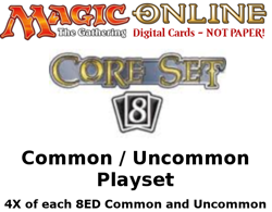 MTGO Magic Online 8ED 8th Edition Playset 960 Cards 4x Common/Uncommon - Image 1
