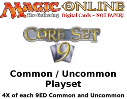 MTGO Magic Online 9ED 9th Edition Playset 960 Cards 4x Common/Uncommon - Image 1