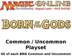 MTGO Magic Online BNG Born of the Gods Playset 480 Cards 4x Common/Uncommon - Image 1