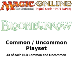 MTGO Magic Online BLB Bloomburrow 4x Common/Uncommon Playset 804 Cards - Image 1