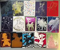 Pokemon TCG Foil Card Collection Dividers Lot 15 Cards Nintendo Mixed sets - Image 1