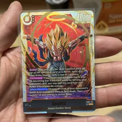 Bandai Dragon Ball Super FB09 Lot Gogeta Gogeta BR Gogeta GT SCR Foil 3 Cards - Image 2